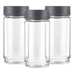 CELLO Modustack Glassy Storage Jars For Kitchen Set of 3Best Amazon Deals