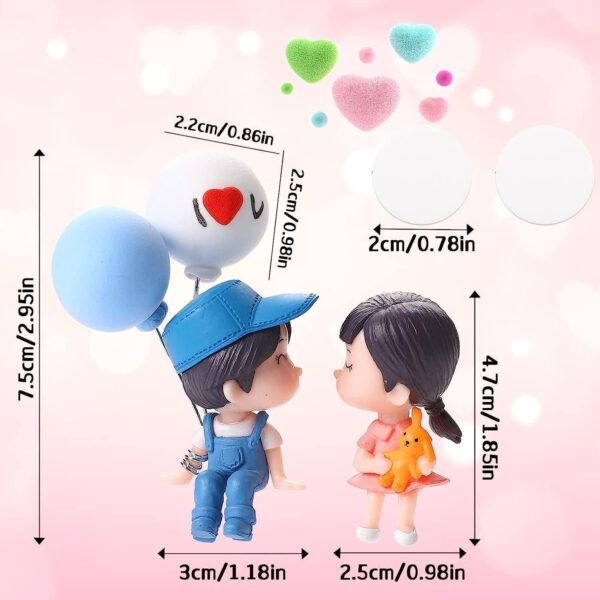Car Dashboard Accessories Cute Cartoon Couples ActionBest Amazon Deals