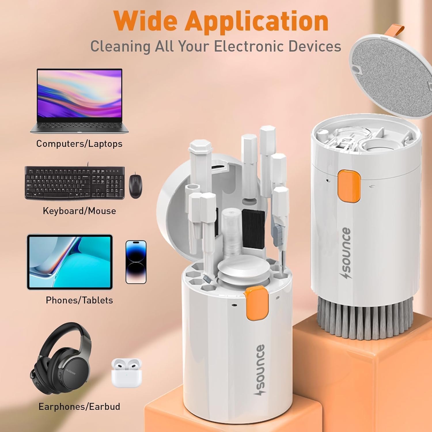 Sounce 20 in 1 Laptop Cleaning kit for Screen, PC,Best Amazon Deals