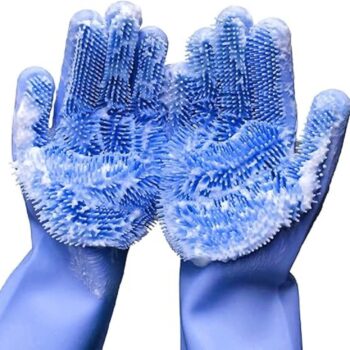 Silicone Dish Washing Gloves for Kitchen & BathroomBest Amazon Deals Silicone Dish Washing Gloves for Kitchen & BathroomBest Amazon Deals