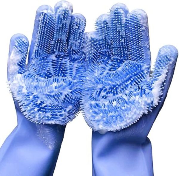Silicone Dish Washing Gloves for Kitchen & BathroomBest Amazon Deals Silicone Dish Washing Gloves for Kitchen & BathroomBest Amazon Deals