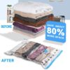 4Mura Vacuum Storage Bags for Clothes with Hand Pump Best Amazon Deals