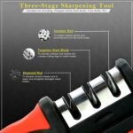 RazorSharp 4-Stage Manual Knife Sharpener Tool | DiamondBest Amazon Deals