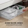 PrettyKrafts Shoe Storage Box, Clear Plastic StackableBest Amazon Deals