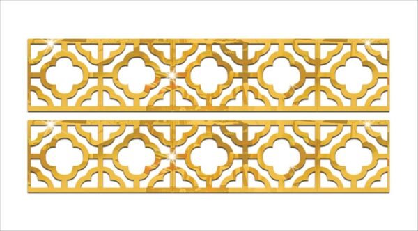 Wall1ders Wall Border, Mirror Stickers for wall, AcrylicBest Amazon Deals