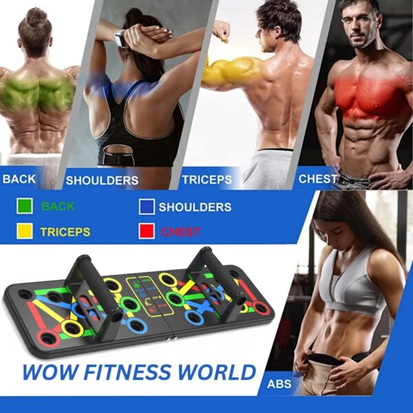 Wow Fitness World Pushup Board with Ebook trainingBest Amazon Deals