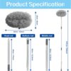 Fulminare Fan Cleaner Brush with Long Rod Flexible FanBest Amazon Deals