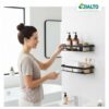 JIALTO 2 Pcs Self Adhesive Bathroom Shelf for Wall |Best Amazon Deals