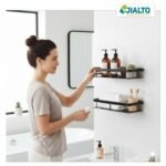 JIALTO 2 Pcs Self Adhesive Bathroom Shelf for Wall |Best Amazon Deals