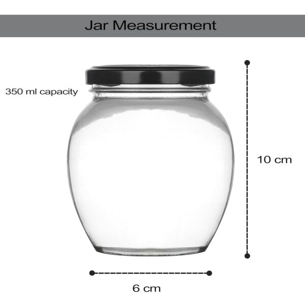 SITOVI Transparent Glass Jar and Container Air TightBest Amazon Deals