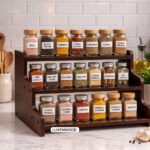 3 Tier Wooden Kitchen Organizer Rack for Countertop |Best Amazon Deals