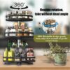 HOMIFLY 3 Tier 360 Rotating Spice RackBest Amazon Deals