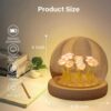 One94Store Rose LED Night Lamp Wooden Base with 9Best Amazon Deals