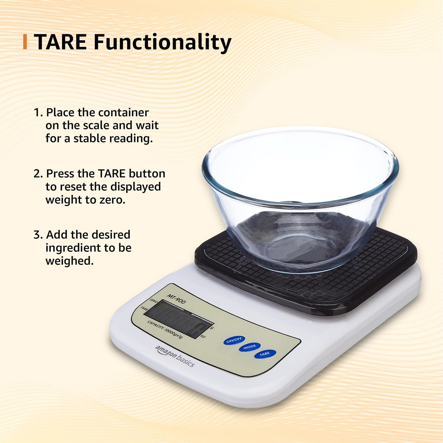 Amazon Basics Portable Digital Weighing Scale for KitchenBest Amazon Deals