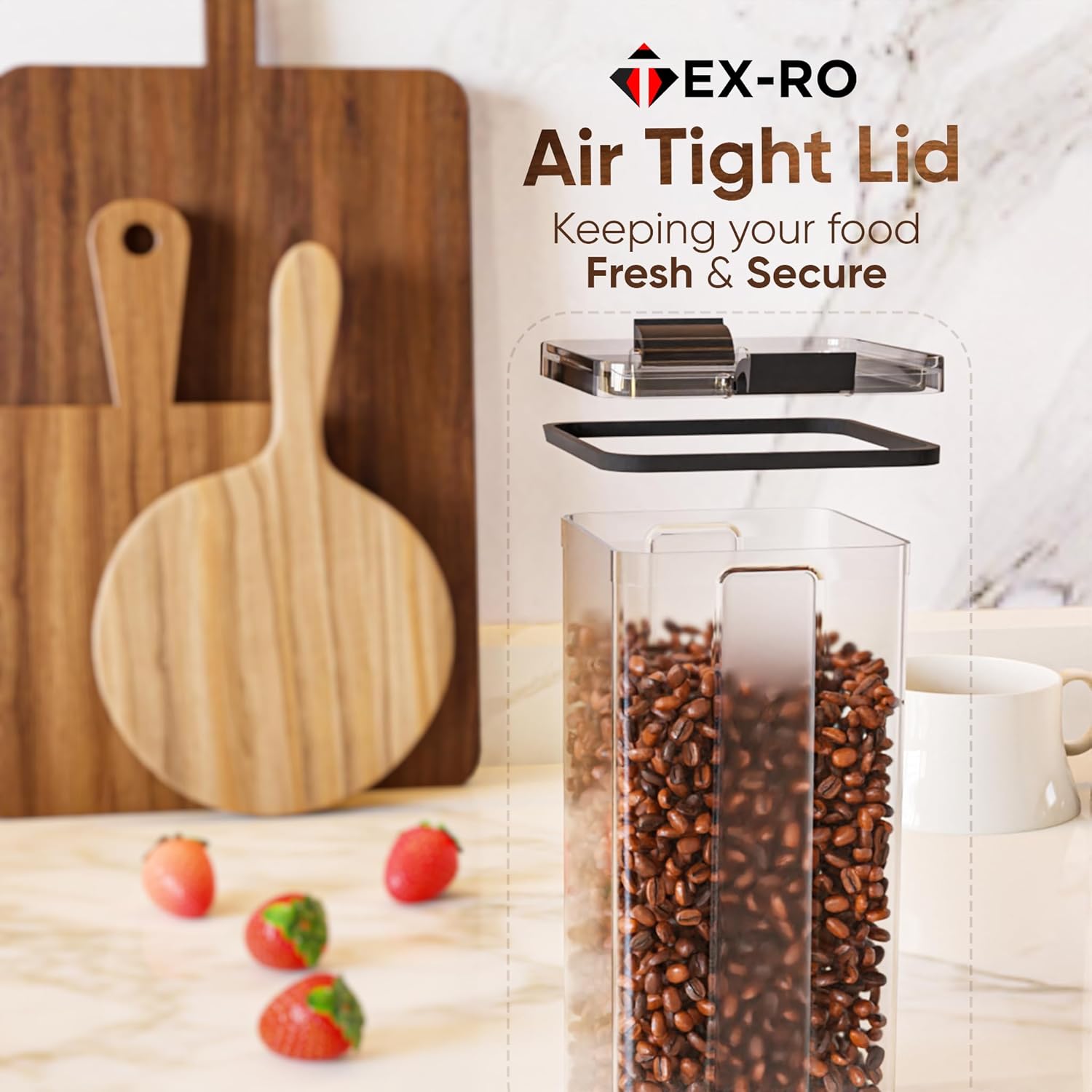 TEX-RO Air Tight Containers For Kitchen Storage Box/BPABest Amazon Deals