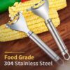 Stainless Steel Corn Peeler  Magic Cob Stripper ToolBest Amazon Deals