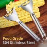 Stainless Steel Corn Peeler Magic Cob Stripper ToolBest Amazon Deals