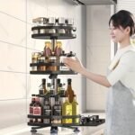 JD FRESH 3-Tier 360 Rotating Spice RackBest Amazon Deals