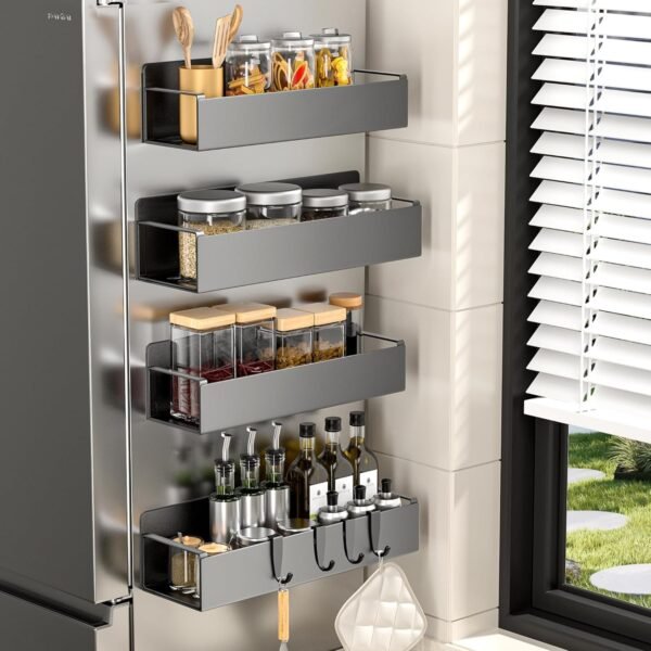 Rellon Spice Rack Organizer for Fridge SeasoningBest Amazon Deals