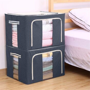 ZSIGNS Clothes Storage Box Foldable Steel Frame ClothesBest Amazon Deals