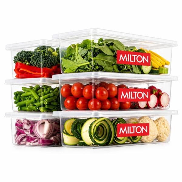 MILTON Cryo Fridge Storage Boxes Set of 6 FridgeBest Amazon Deals