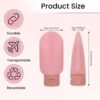 Niwlix Pack of 3 Travel Bottles For Toiletries TravelBest Amazon Deals
