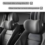 Car Neck Rest Pillow | Ergonomic Memory Foam HeadrestBest Amazon Deals