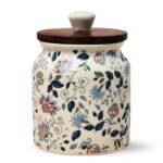 Vistas ‘Blue Bloom’ Airtight 420ml Set of 1 Ceramic JarBest Amazon Deals