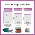 Lifelong Vacuum Storage Bags with Aroma Fresh Pack of 5 |Best Amazon Deals