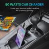 Portronics 80W Dual Output Fast Car Charger with Type-CBest Amazon Deals