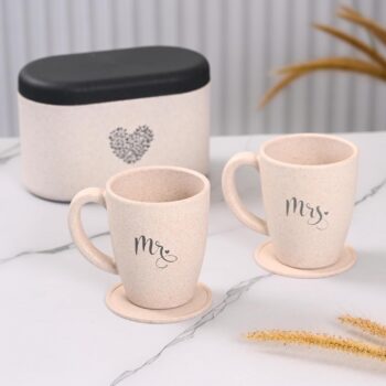 Eha Earth-Friendly Mr & Mrs Coffee Mugs for Couple |Best Amazon Deals Eha Earth-Friendly Mr & Mrs Coffee Mugs for Couple |Best Amazon Deals