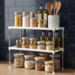Satpurush 2 Tier Kitchen Organizer Rack Countertop Shelf,Best Amazon Deals