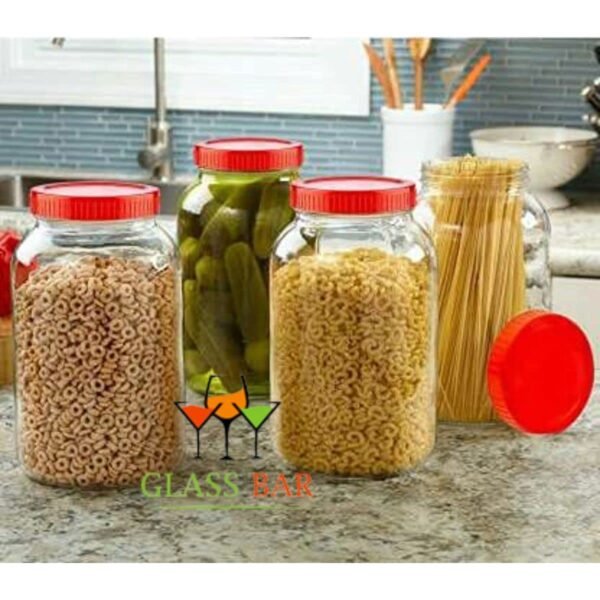 big size jar for kitchen storage 6000 ml Glass Pantry JarBest Amazon Deals