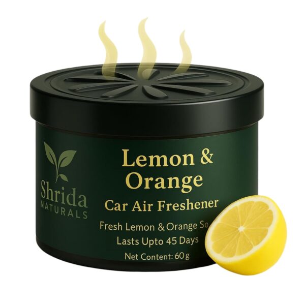 60g Lemon & Orange Car Air Freshener Gel, Long-LastingBest Amazon Deals