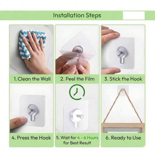 JIALTO 20 Pcs Self Adhesive Hooks for Secure Wall HangingBest Amazon Deals