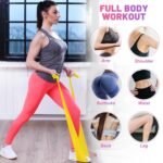 FirstFit Resistance Bands Exercise Elastic Bands LatexBest Amazon Deals