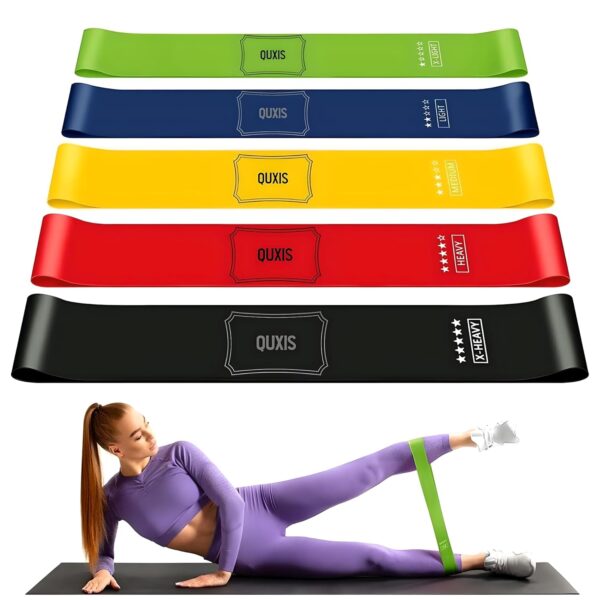QUXIS Resistance Bands Set for Men and Women, Pack of 5Best Amazon Deals QUXIS Resistance Bands Set for Men and Women, Pack of 5Best Amazon Deals