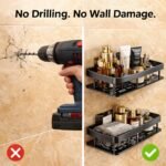 DALUCI Bathroom Shelf Without Drill for Wall | SelfBest Amazon Deals