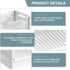MIXEN Under Bed Storage Box Stackable Containers FoldingBest Amazon Deals
