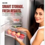 VOLTURI Fridge Storage Containers (Pack of 6), FridgeBest Amazon Deals