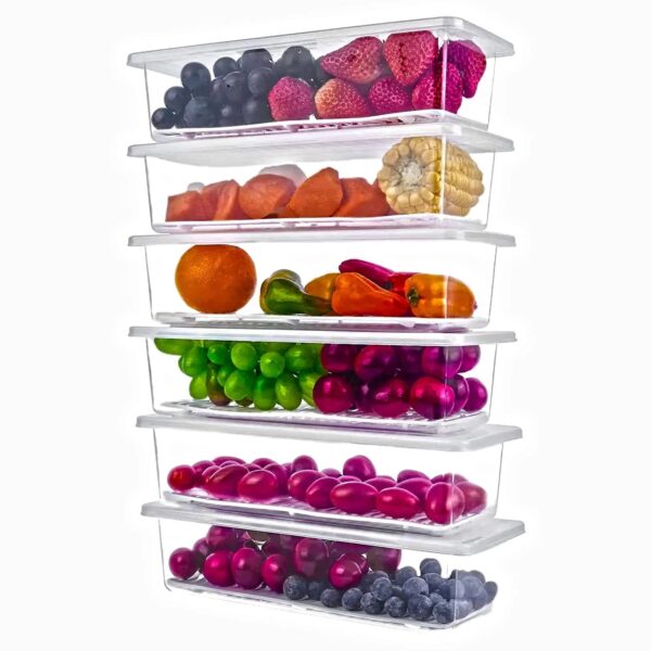 Xiran 6 Fridge Storage Boxes Fridge Organizer WithBest Amazon Deals Xiran 6 Fridge Storage Boxes Fridge Organizer WithBest Amazon Deals