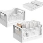 MIXEN Under Bed Storage Box Stackable Containers FoldingBest Amazon Deals