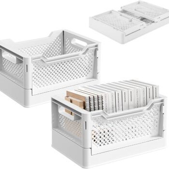 MIXEN Under Bed Storage Box Stackable Containers FoldingBest Amazon Deals