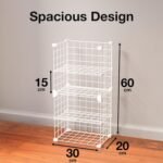 BOXJOY 4 Tier Metal Shelf Organizer for Wardrobe |Best Amazon Deals