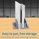 TARKAN Vertical Laptop Holder | 2-Slot Desk Space SavingBest Amazon Deals