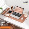 HAGO Premium PU Leather Desk Mat for Office & Home |Best Amazon Deals