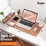 HAGO Premium PU Leather Desk Mat for Office & Home |Best Amazon Deals