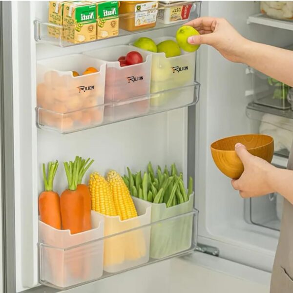 RILION 6 fridge storage boxes multipurpose containers forBest Amazon Deals