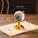 Crystal Glass Globe with Gold Stand forBest Amazon Deals