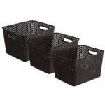 Bel Casa Royal Basket Large (Pack of 3) MultipurposeBest Amazon Deals Bel Casa Royal Basket Large (Pack of 3) MultipurposeBest Amazon Deals